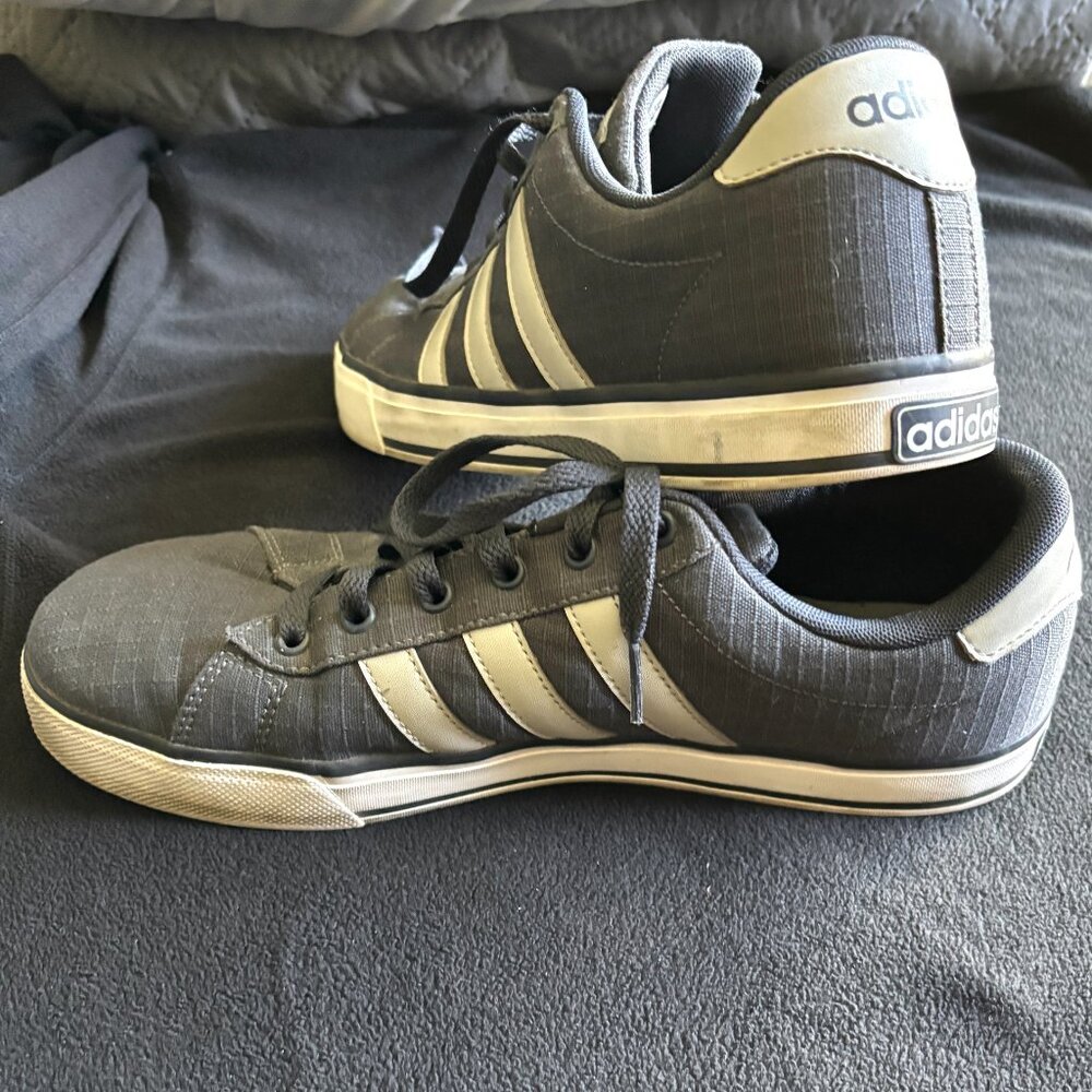 Men’s Size 9 | Adidas Blue Gray Daily Vulc Shoes or Sneakers
